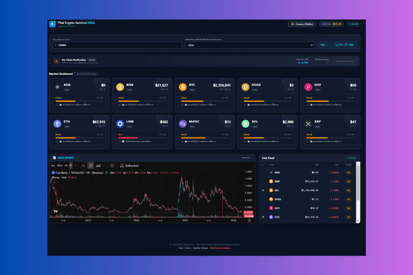 Thai Crypto Sentinel (Real-time)